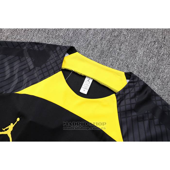 Chandal del Paris Saint-Germain Jordan Manga Corta 2023-2024 Negro - Pantalon Corto